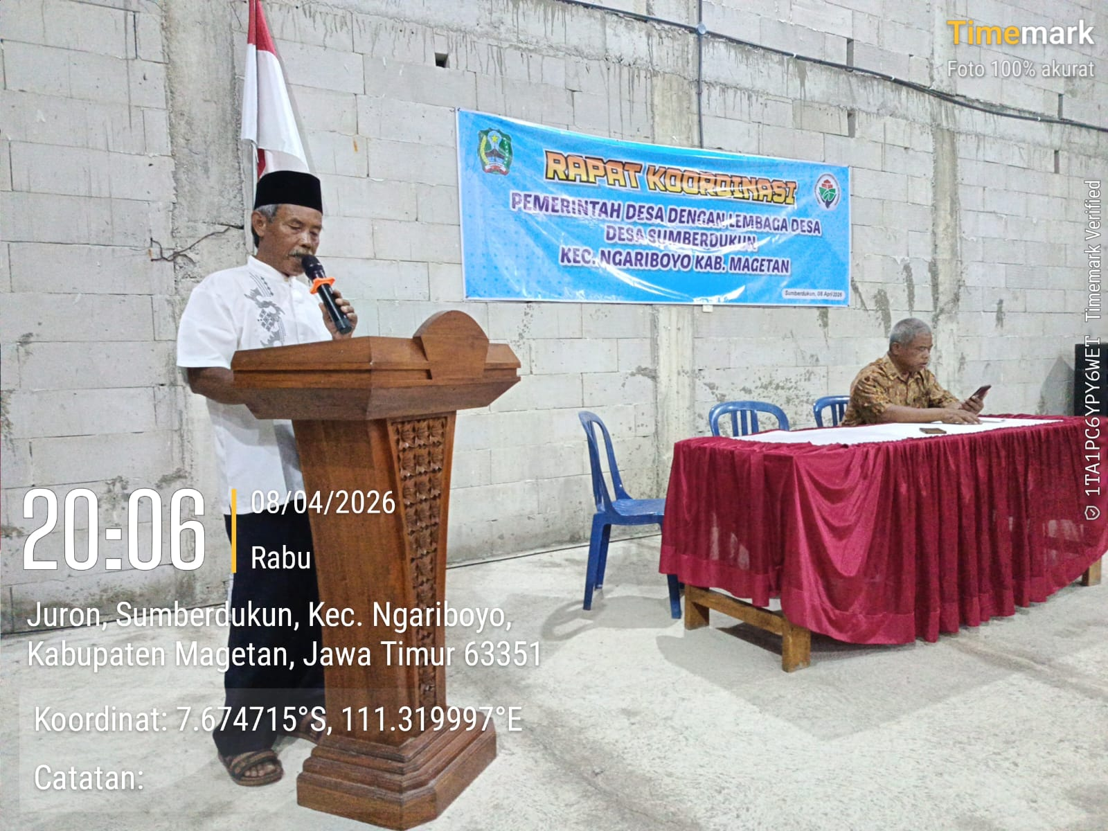 RAPAT KOORDINASI DESA BERSAMA LEMBAGA DESA