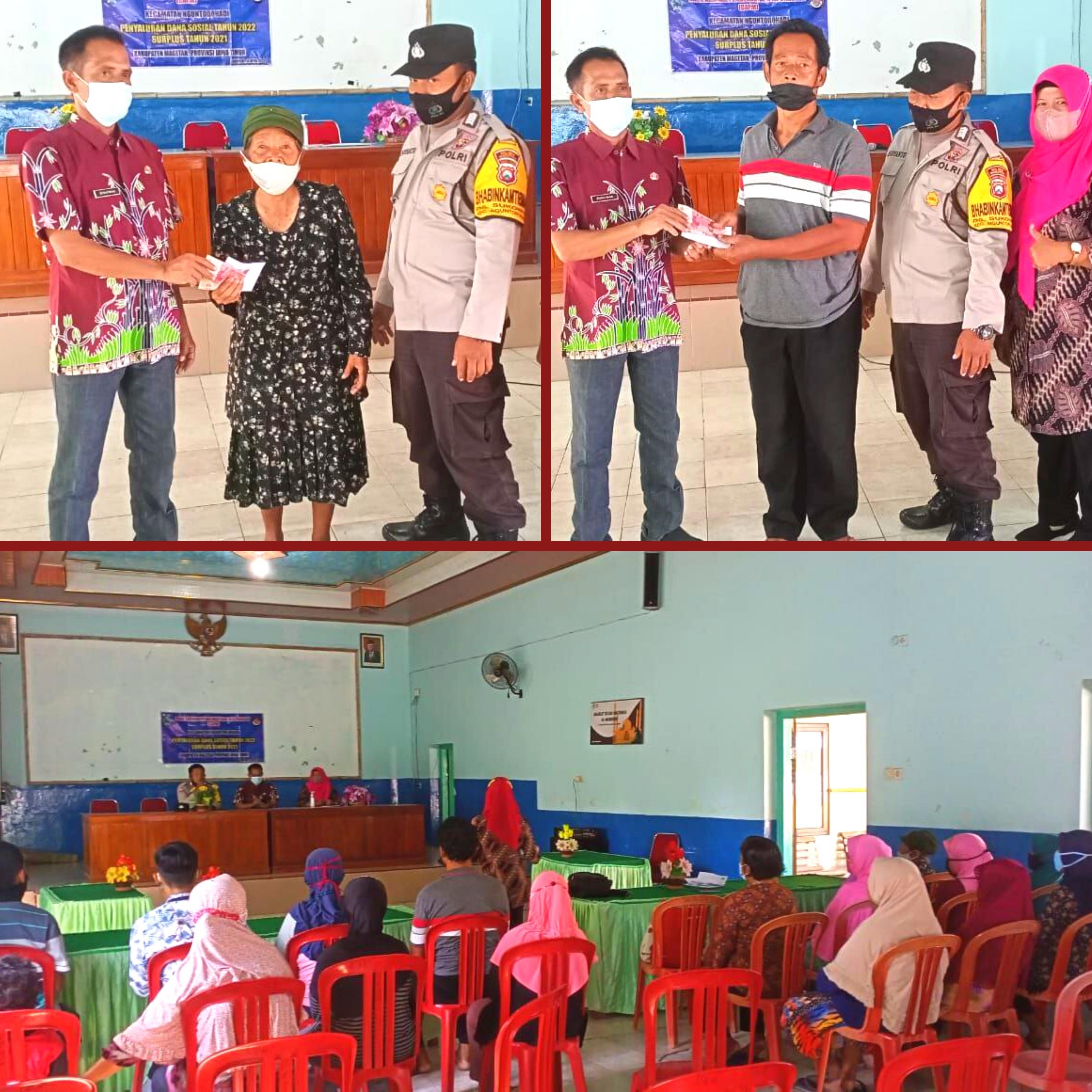 Penyaluran Dana Sosial Dari Eks PNPM  Untuk Warga Desa Sukowidi 