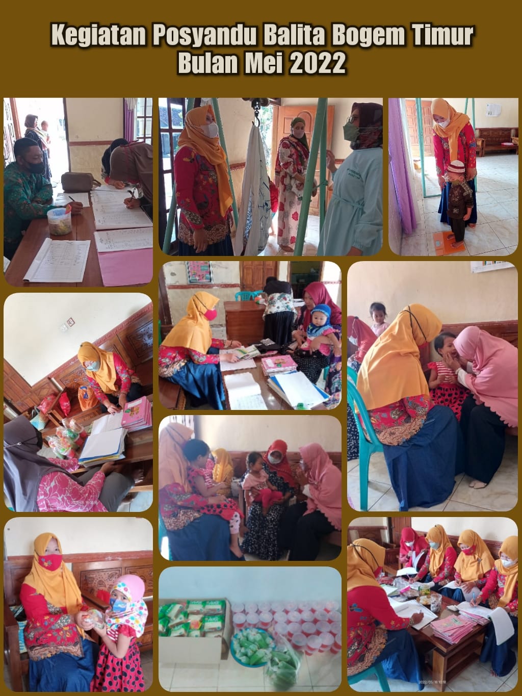 POSYANDU BALITA TIMUR MEI 2022