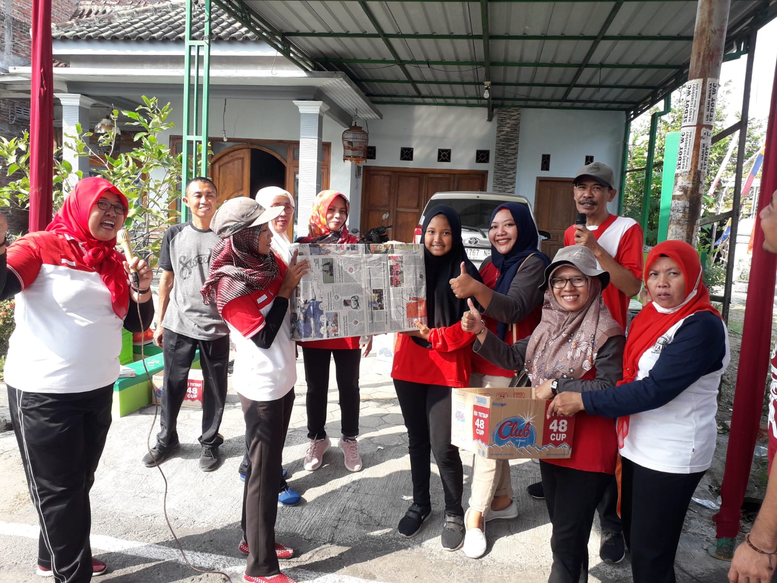 Jalan santai rw 2 desa karangsono