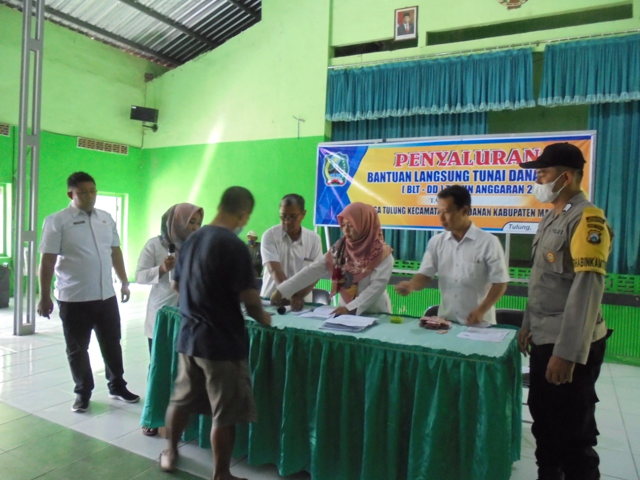 PENYALURAN  BLT DD BULAN SEPTEMBER TAHUN 2022