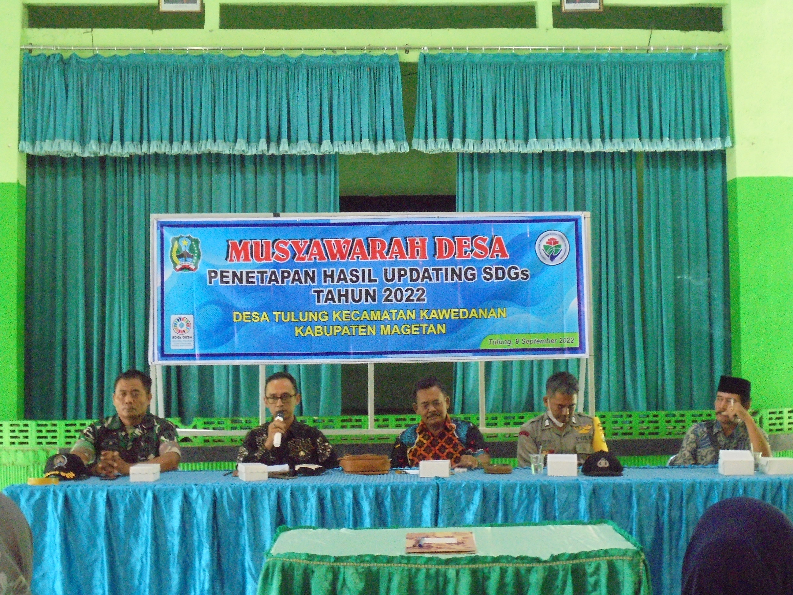Penetapan SDGS Desa Tulung Tahun 2022