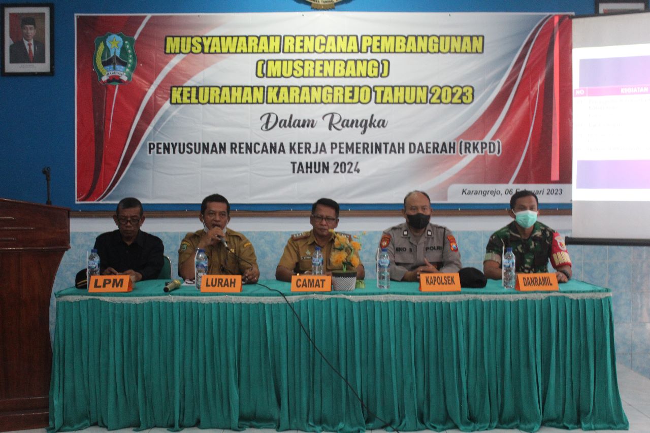 MUSRENBANG Kel. Karangrejo Tahun 2023
