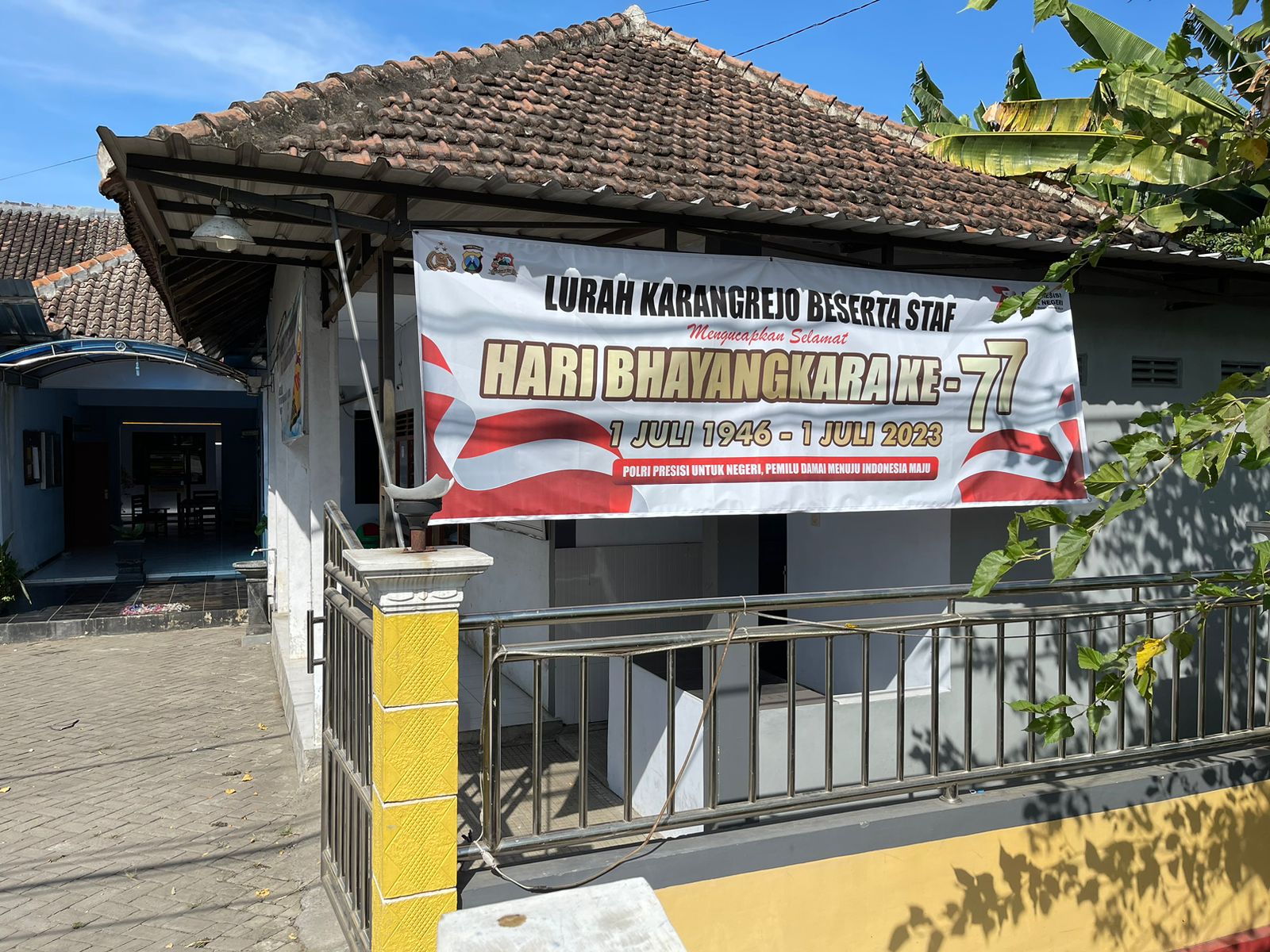 UCAPAN HARI JADI BAYANGKARA KE-77