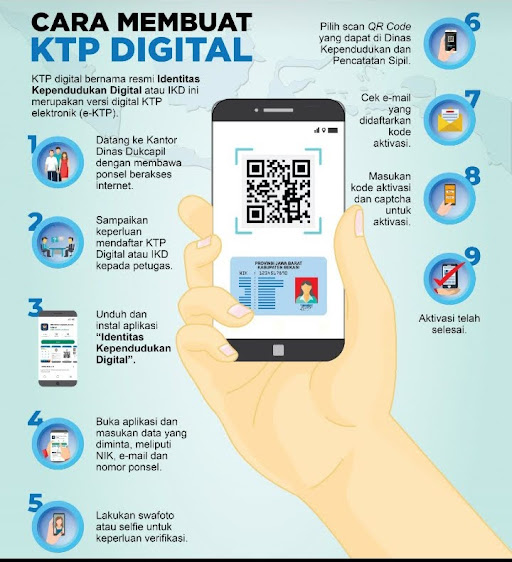 CARA MEMBUAT KTP DIGITAL