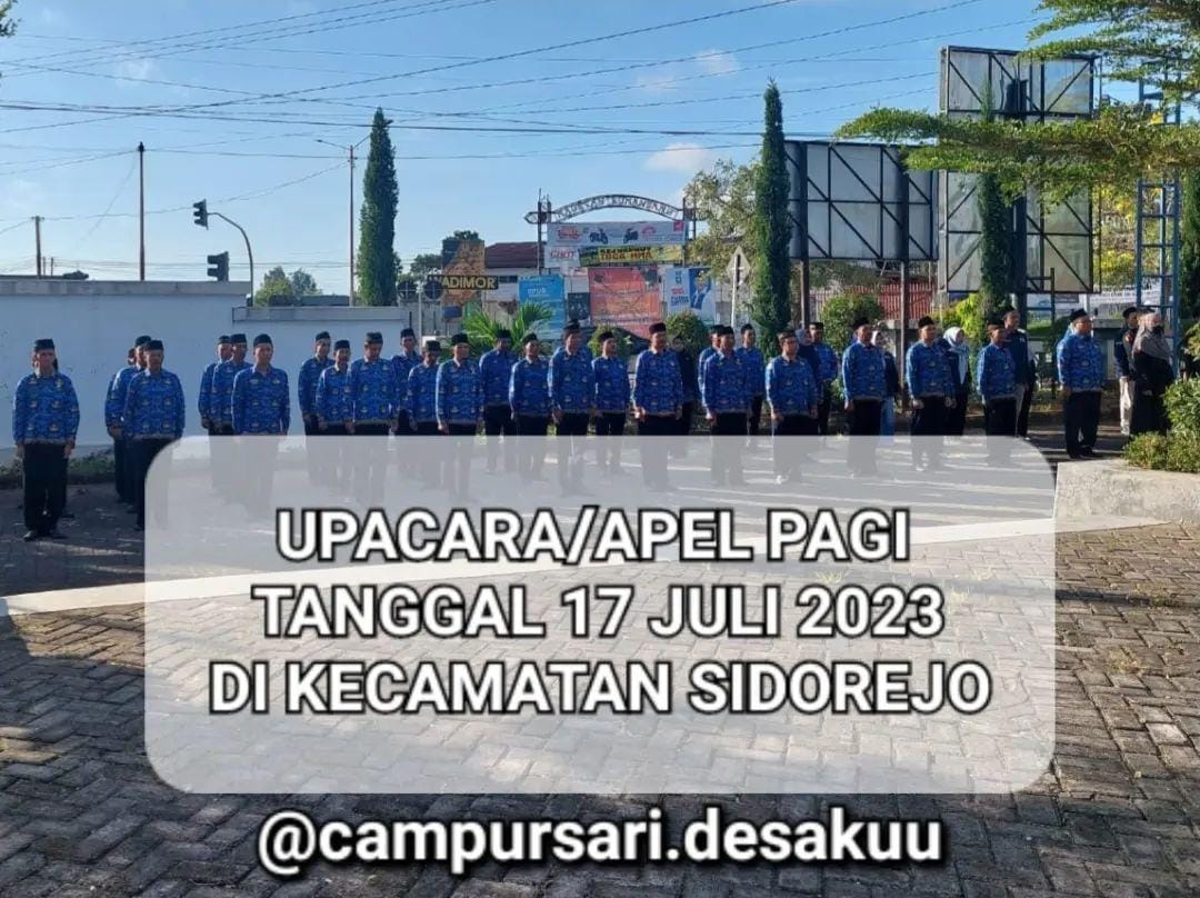 APEL PAGI TANGGAL 17 KORPRI