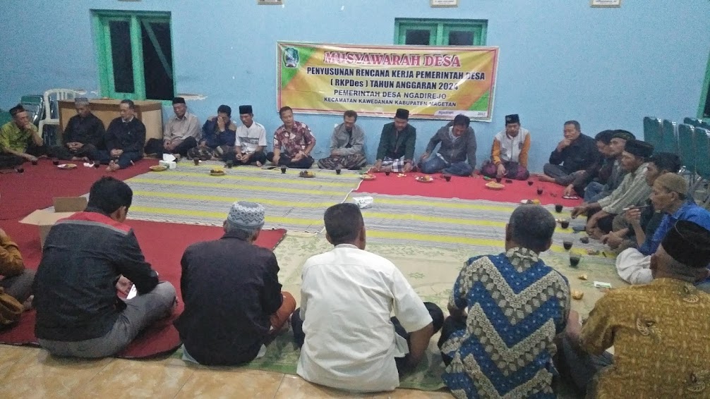PENYUSUNAN RKPDES 2024 DESA NGADIREJO
