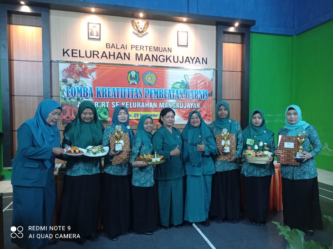 LOMBA GARNIS TP PKK KELURAHAN MANGKUJAYAN