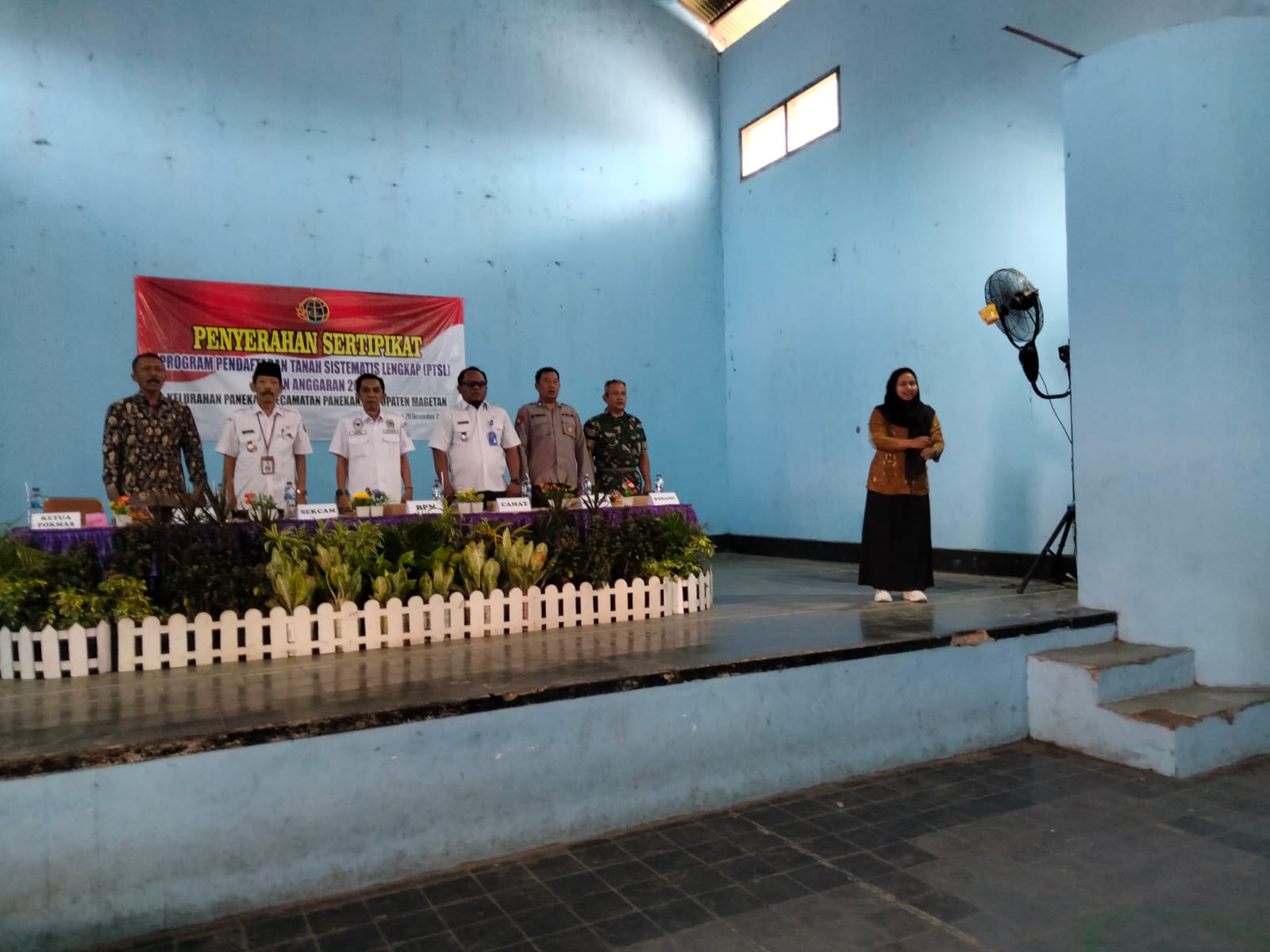 Seremonial Penyerahan Sertifikat Program PTSL Desember 2023