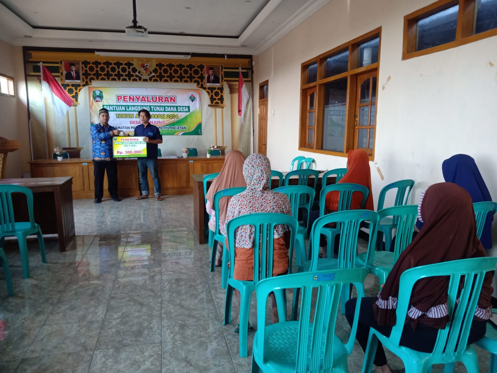 PENCAIRAN BLT-DD PERIODE JULI 2024