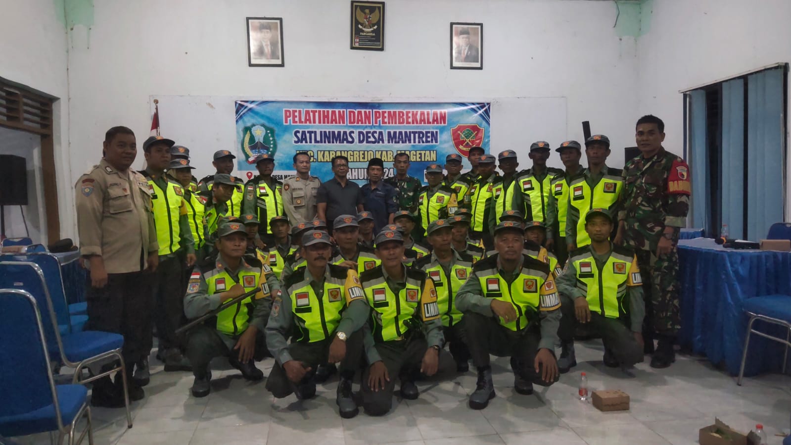 DIKLAT SATLINMAS UNTUK PEMILU 2024