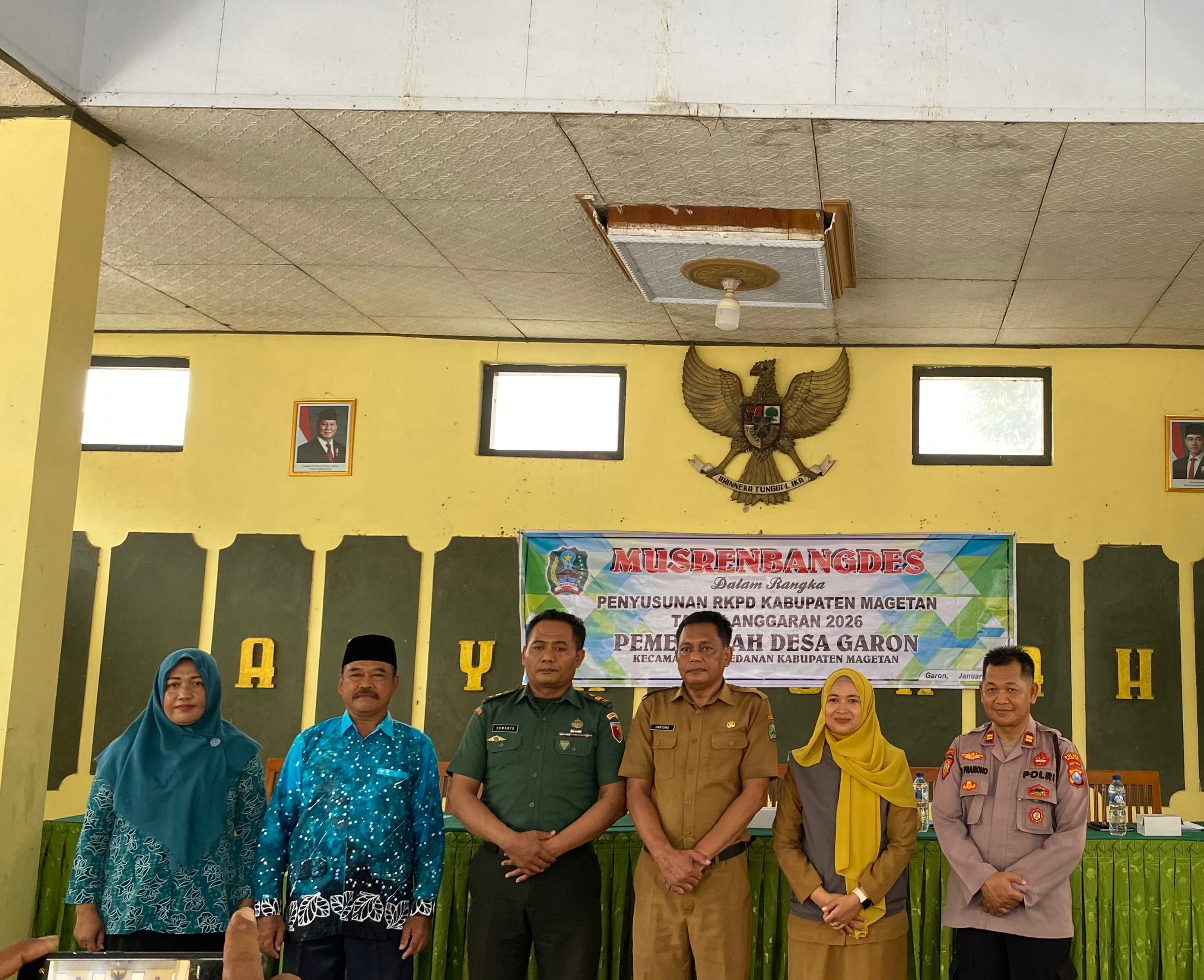 Kegiatan MUSRENBANGDES Penyusunan RKPD Kabupaten Magetan