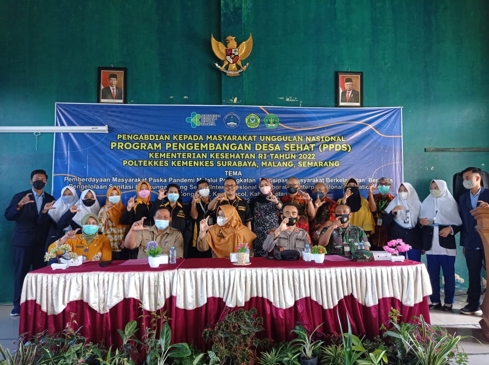 KERJASAMA DESA DENGAN POLTEKES SURABAYA