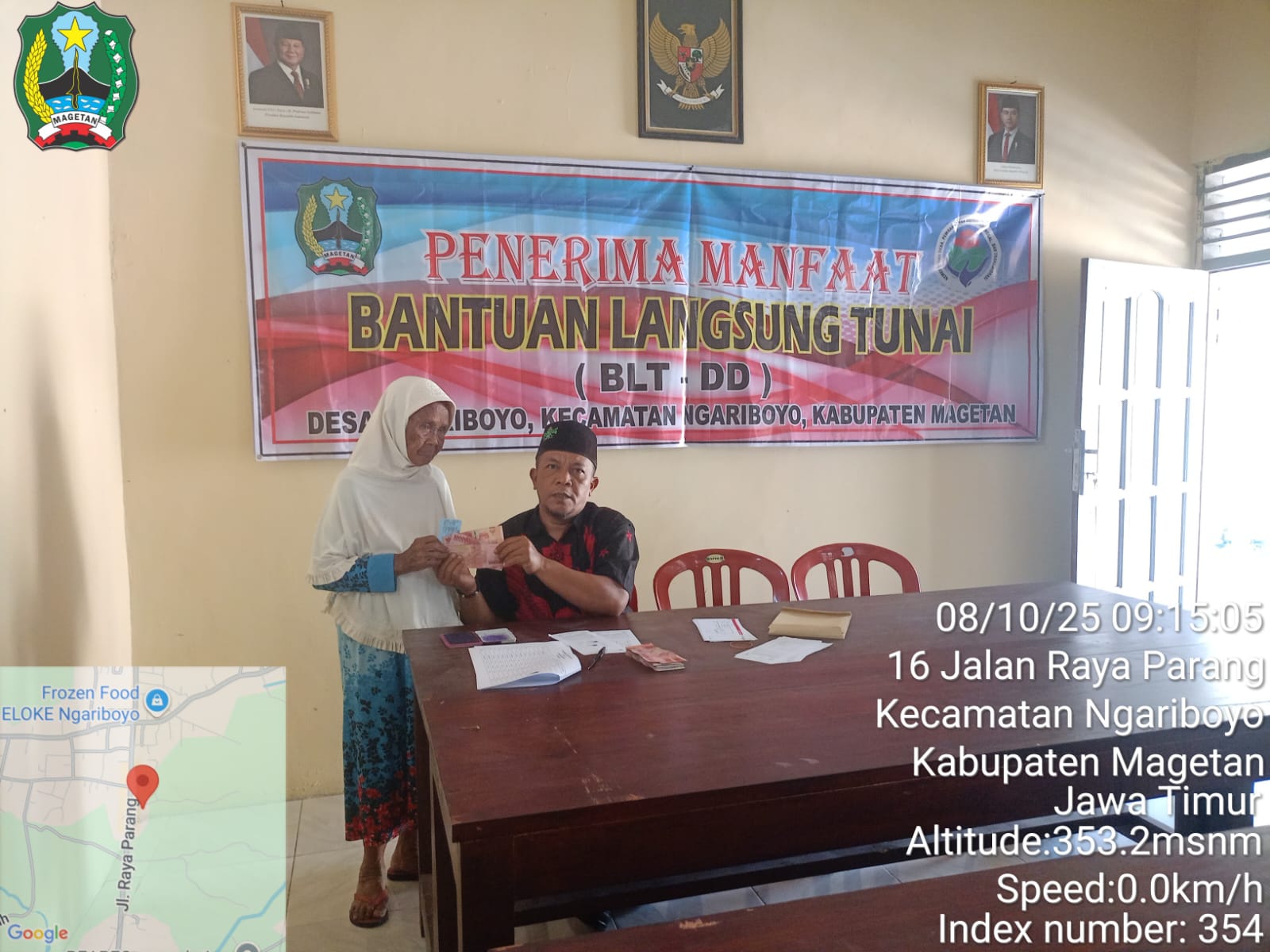 Penyaluran BLT DD Bulan Oktober tahun 2025