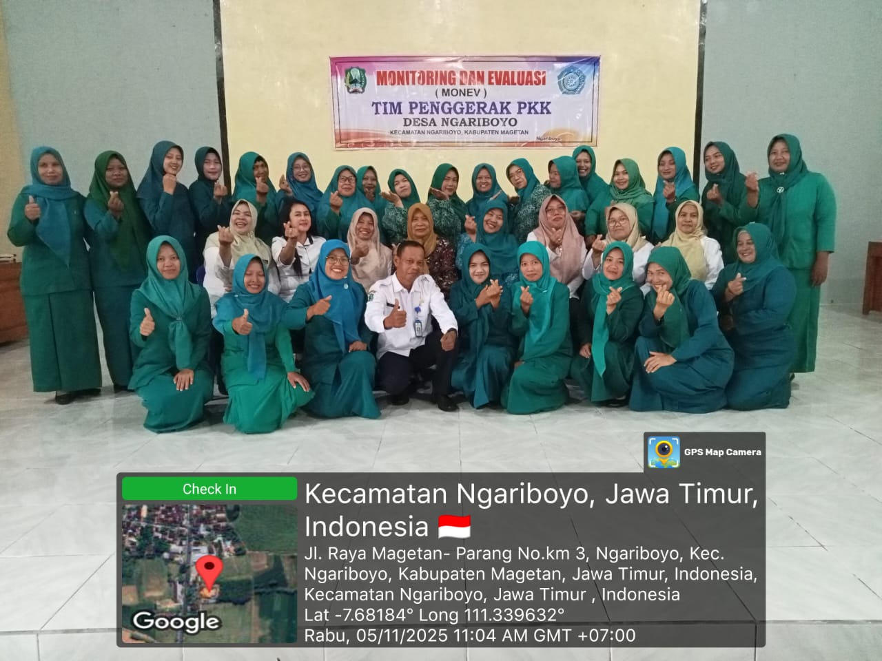 Monitoring dan Evaluasi PKK Desa Ngariboyo