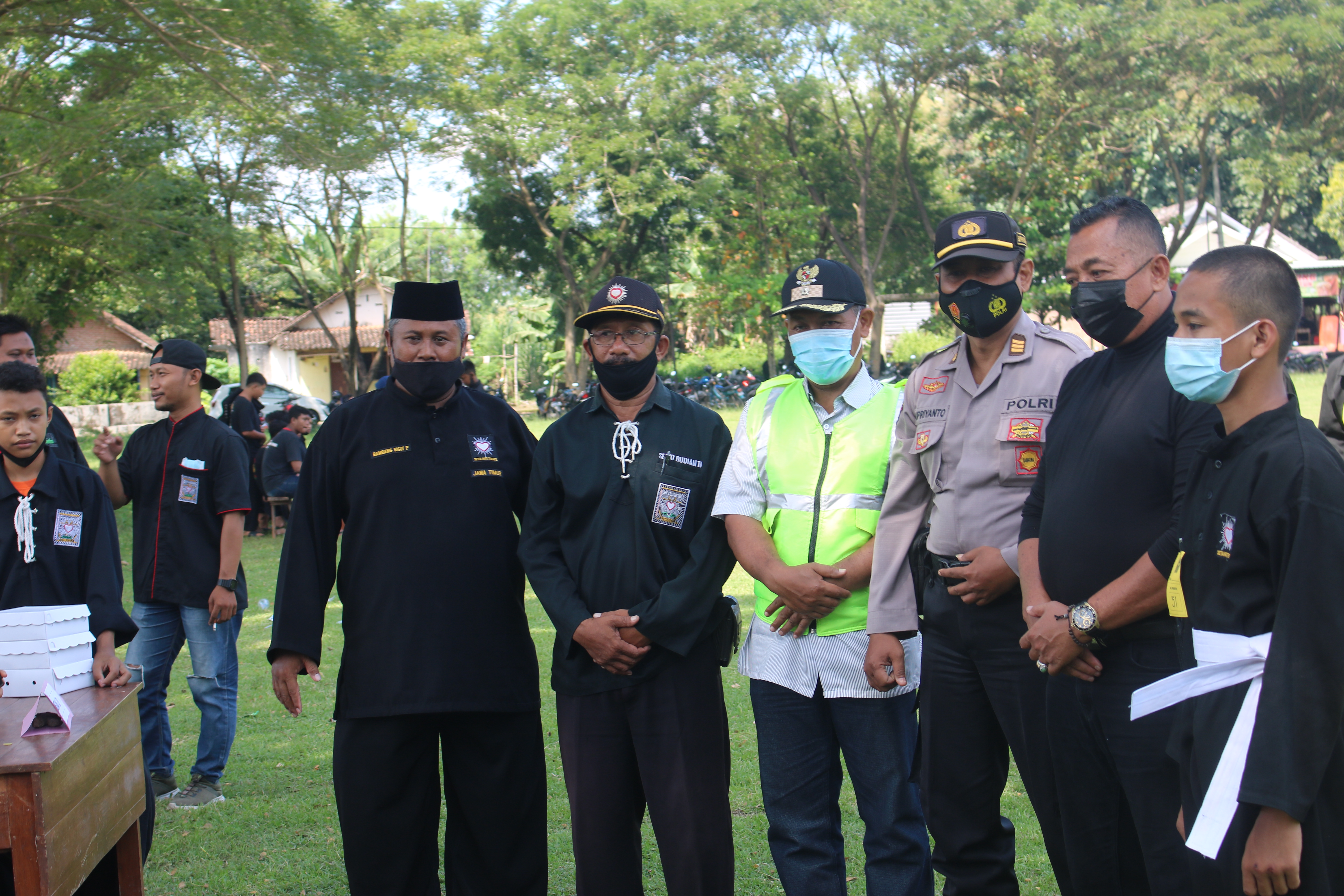 Pemantauan Kegaiatan Test Tingkat PSHT Ranting Maospati - 4 April 2021