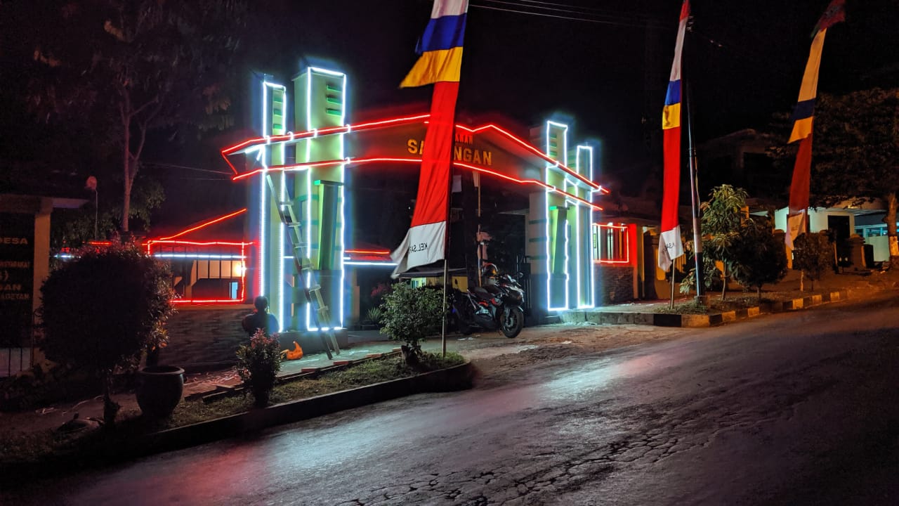 Kel. Sarangan Menyambut HUT RI KE 74