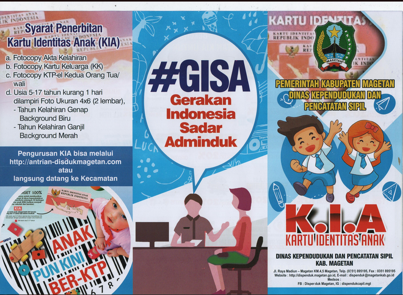 PERSYARATAN PENERBITAN KIA DISDUKCAPIL KAB. MAGETAN