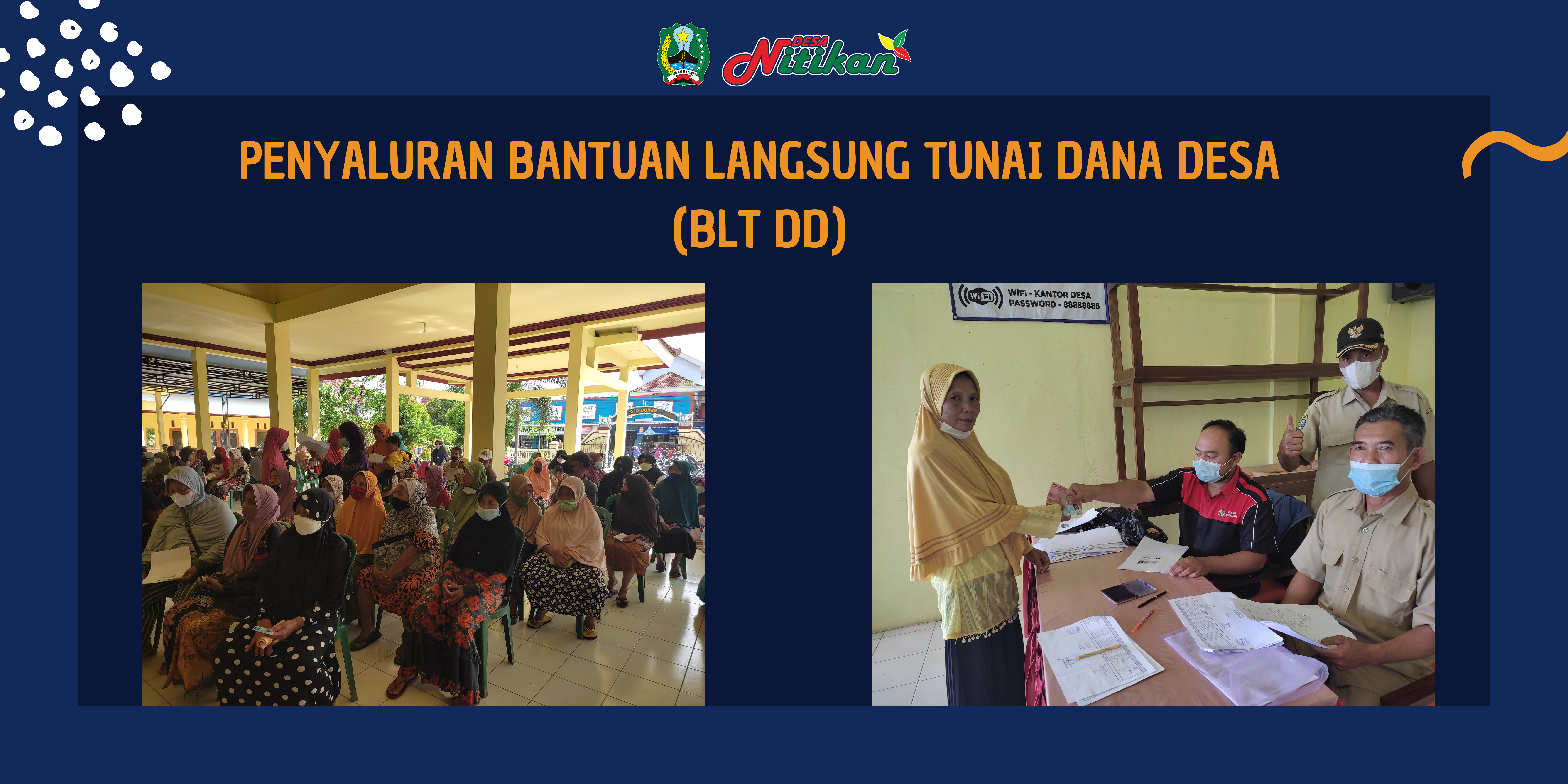 PENYALURAN BANTUAN LANGSUNG TUNAI DANA DESA (BLT DD)