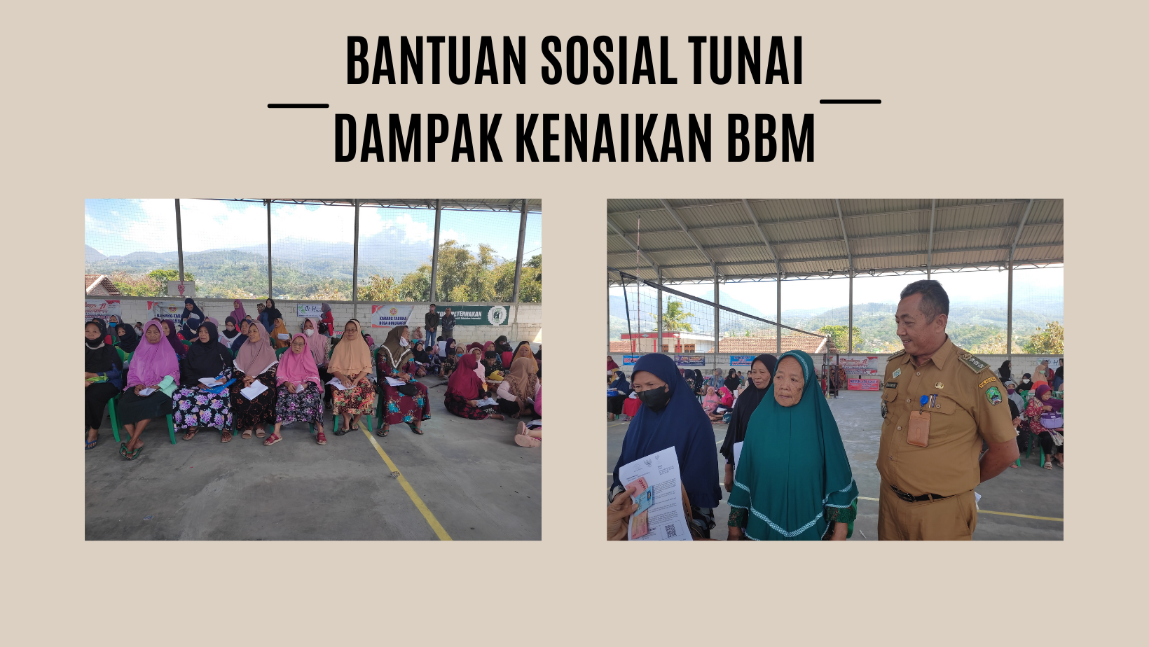 BANTUAN SOSIAL TUNAI (BST) DAMPAK KENAIKAN HARGA BBM
