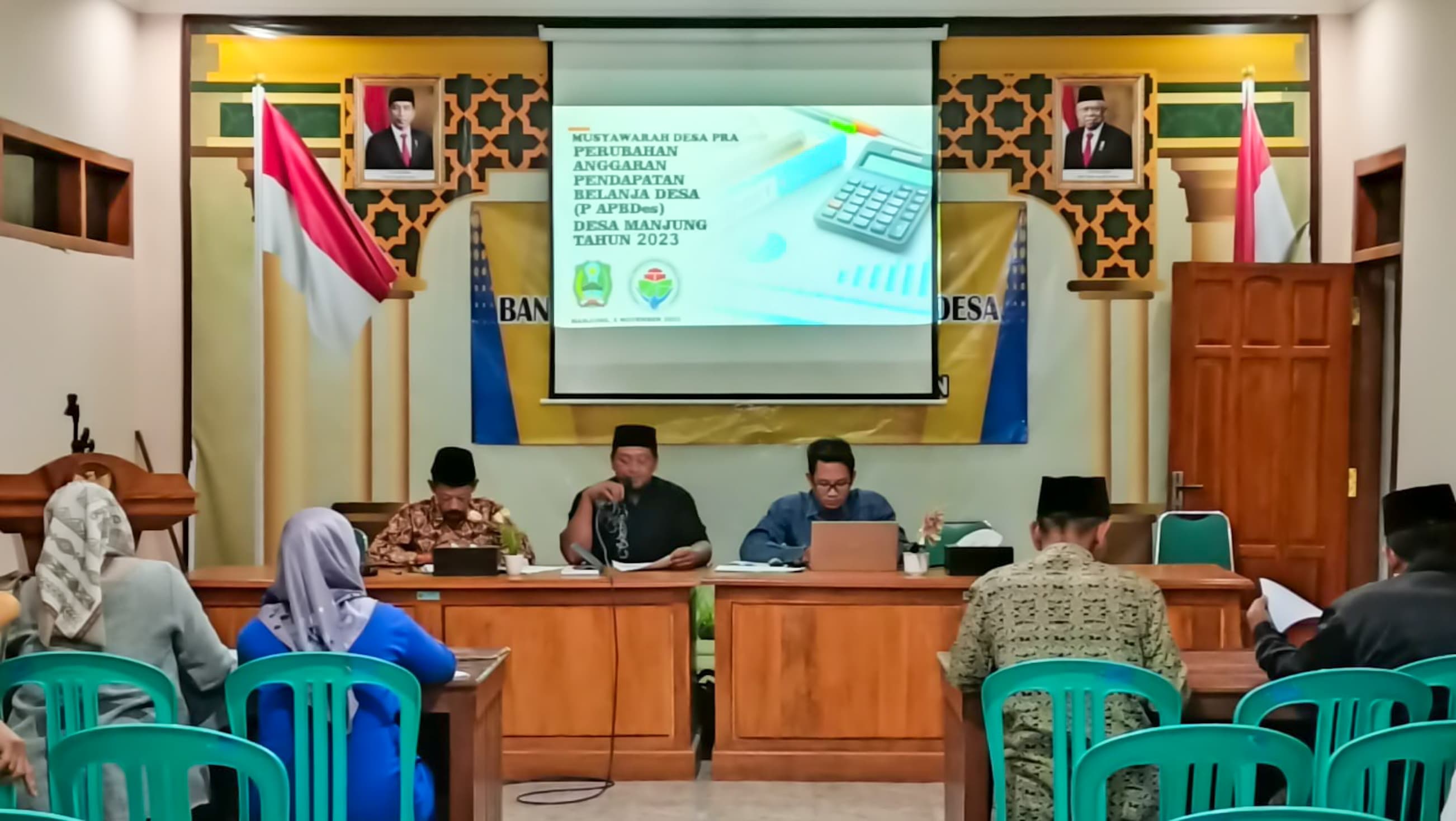 Musyawarah Desa Pra Perubahab anggaran pendapatan belanja Desa 2023