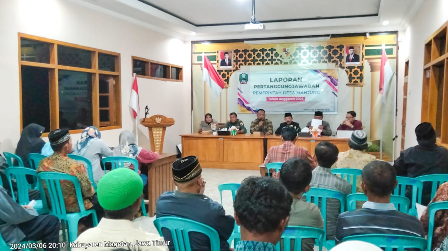 LAPORAN PERTANGGUNGJAWABAN DESA MANJUNG 2023