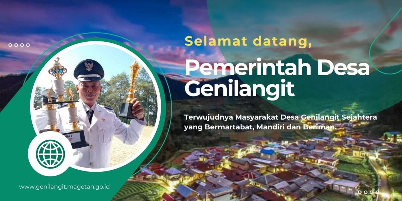 Selamat datang, Pemerintah Desa Genilangit