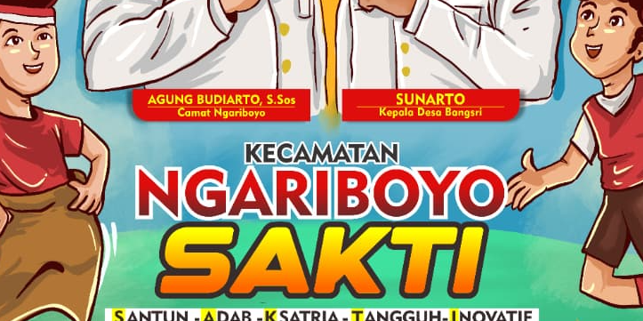 POSTER DIRGAHAYU KEMERDEKAAN REPUBLIK INDONESIA KE - 80