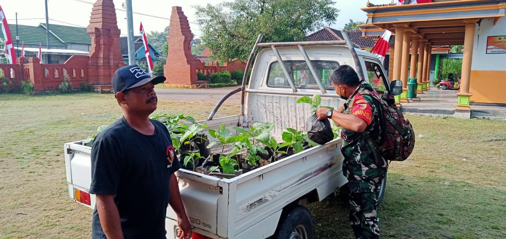 BAPAK BABINSA MENGIKUTI PERSIAPAN LOMBA DESA TINGKAT KABUPATEN 08062022