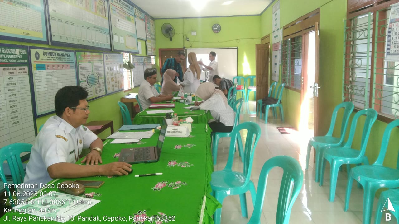 PENDAFTARAN PENGISIAN PERANGKAT DESA CEPOKO 2025